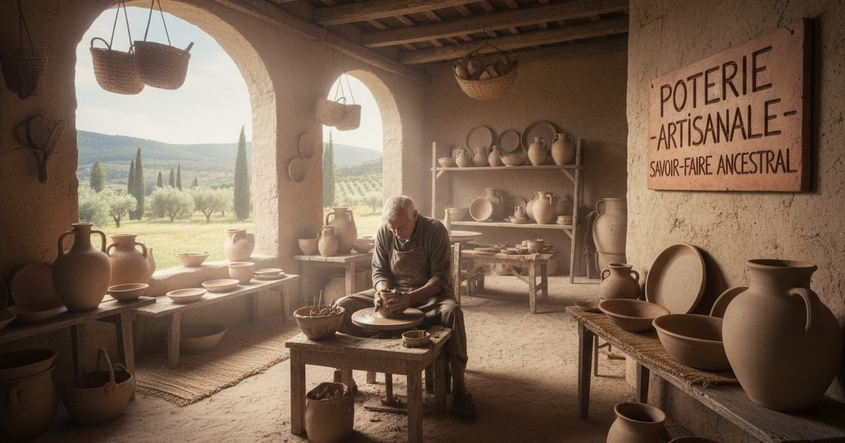 La poterie artisanale traditionnelle : un savoir-faire ancestral