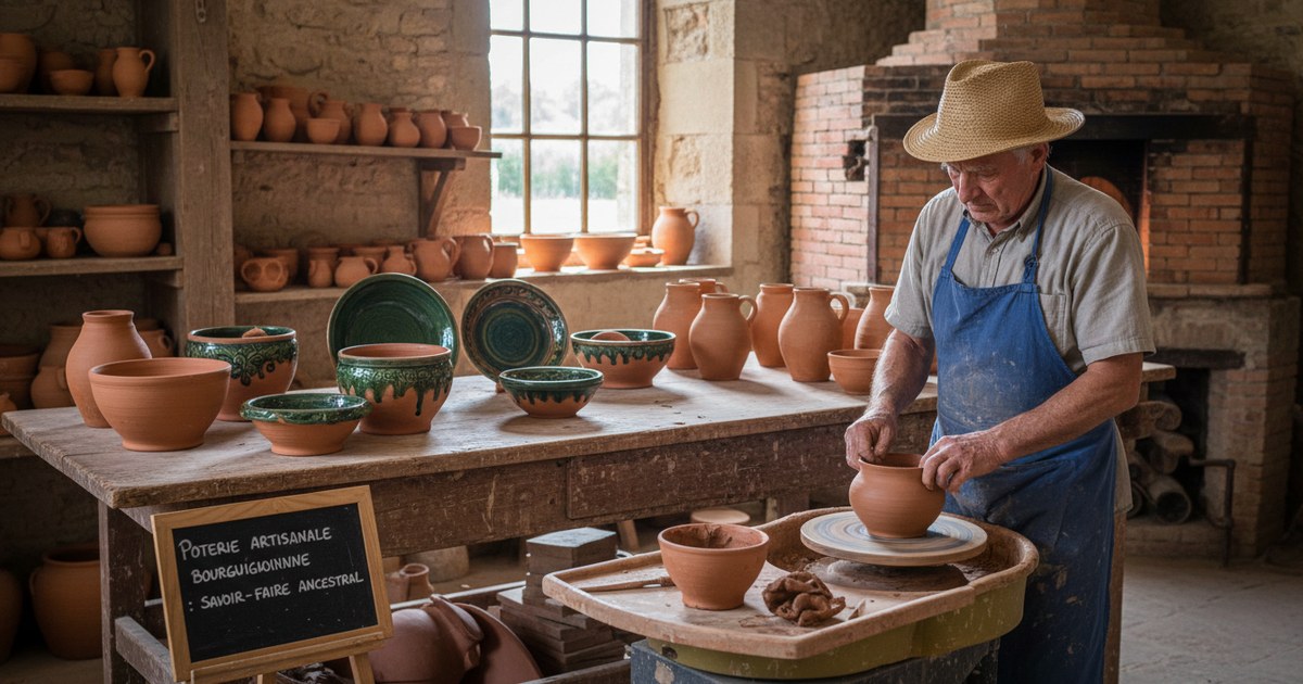 La poterie artisanale bourguignonne : un savoir-faire ancestral